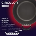 thumbnail image 5 of Circulon Symmetry Hard-Anodized Nonstick Casserole Pan with Lid, 5.5-Quart, Black, 5 of 9