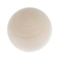 thumbnail image 4 of Bolas de madera dura Baoblaze Natural sólida paquete de 3 piezas, 4 of 7