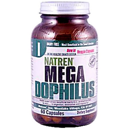 Natren Megadophilus Dairy Capsules, 60 CT