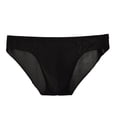 thumbnail image 5 of SGFCWSX Men's Sheer Ultra-Thin Briefs** Black XL, 5 of 6