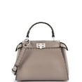 thumbnail image 1 of Pre-Owned Selleria Peekaboo Bag Leather with Python Mini By Rebag, 1 of 6