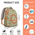 thumbnail image 6 of Detailed Mantra Pattern Backpack - Precision Stitching School Bag, Meticulously Made Bookbag Gift for Perfectionists, 6 of 6