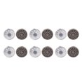 thumbnail image 2 of Button Pins, 12 Pcs Slot Design Removable Button  For Skirts For Corduroy Pants For Maternity Pants, 2 of 8