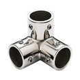 thumbnail image 1 of Conector de tubo marino, pieza de reparación de alta resistencia, Hardware marino, instalación fácil y resistente, accesorio de pasamanos para barco a Camiseta en ángulo recto, 1 of 8