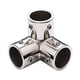 thumbnail image 1 of Conector de tubo marino de alto rendimiento, sustitución de montaje de pasamanos para barcos Camiseta en ángulo recto, 1 of 8