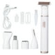thumbnail image 1 of Afeitadora eléctrica 5 en 1 para mujer, con carga USB, cabezales de acero inoxidable, depiladora eléctrica desmontable para vello de nariz y cejas., 1 of 14