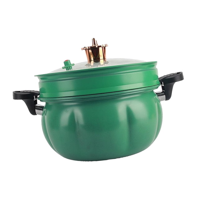 Tnarru Pumpkin Micro Pressure Pot Durable Cooking Pot for Kitchen Camping Household