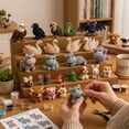 thumbnail image 3 of Tiny 3D Beaded Animal DIY Kit – Beginner Friendly Handmade Bead Art Set, Cute Mini Animal Decor Gift for Craft Lovers Teens, 11 StylesWoodland Friends, 3 of 9