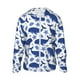 thumbnail image 1 of Fotbe Whale Chaqueta con Protección Solar UPF 50+ para Hombre y Mujer, Camisa con Capucha y Bolsillos-Medium, 1 of 7