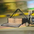 thumbnail image 6 of deevoka Delivery Pizza Insulated Bag Hot Cold Food Storage Bag Waterproof Double Handles Holds 3 Pizza Boxes, 6 of 9