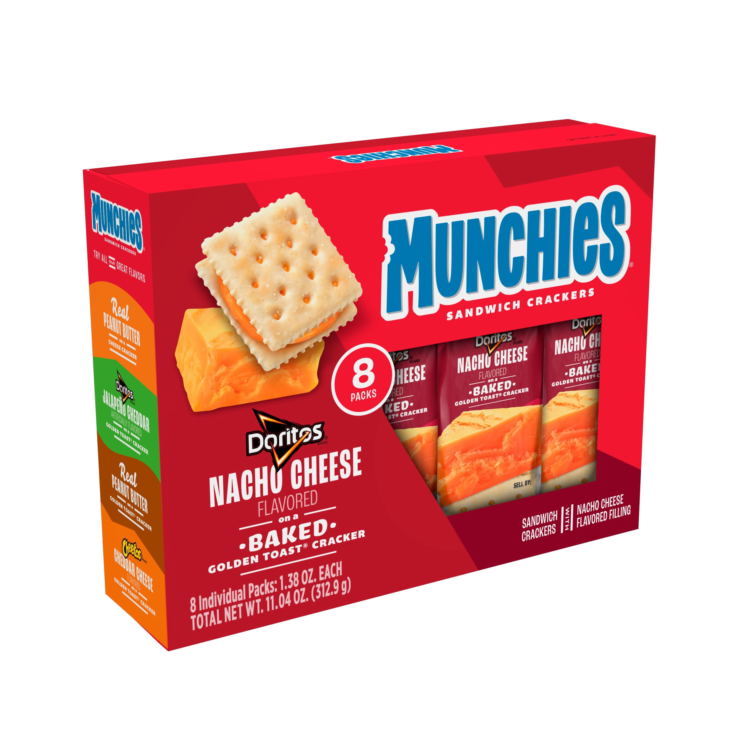 Munchies Nacho Cheese Crackers, 11.04 oz