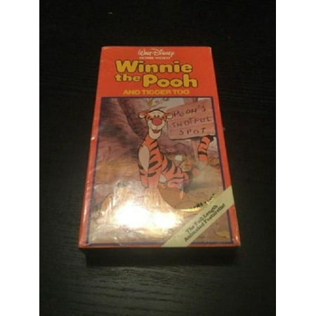 Winnie the Pooh and Tigger Too (VHS, 1991) (VHS, (The Best Of Pooh And Tigger Too)