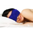 thumbnail image 4 of Dream Essentials Sweet Dreams Contoured Sleep Mask Kit with Travel Pouch and Earplugs, Travel Set, Gift - Royal Blue, 4 of 5