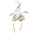 thumbnail image 1 of Muñeco de Navidad Juguete Santa Claus / / Ángel Festival de Navidad Decoración de de año Blanco Yuyangstore adornos para el árbol de navidad, 1 of 8