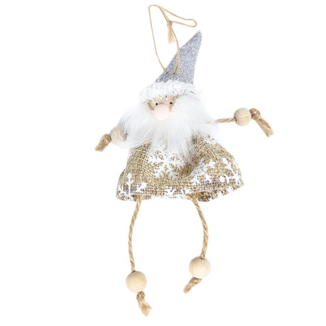 Muñeco de Navidad Juguete Santa Claus / / Ángel Festival de Navidad Decoración de de año Blanco Yuyangstore adornos para el árbol de navidad