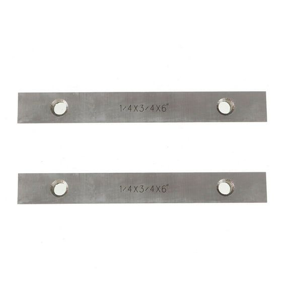9 Pair Long Steel Parallel Set 1/4 inch Thick 6 in 0.0002 in Hardened Precision Machinist Tools