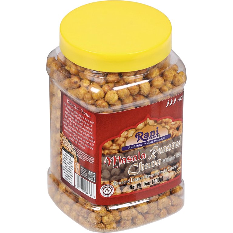 Rani Roasted Chana (Chickpeas) Masala Flavor 14oz (400g) PET Jar