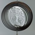 thumbnail image 3 of Campanas de viento en espiral de Metal para exteriores, pared interior, ventana, puerta, campana de viento para jardín, patio, colgante, decoración del hogar, regalo, campanilla conmemorativ, 3 of 5