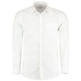 thumbnail image 1 of Kustom Kit Mens Poplin Tailored Long-Sleeved Formal Shirt, 1 of 2