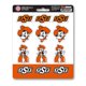 thumbnail image 2 of Juego De Calcomanías De Los Oklahoma State Cowboys Mini Paquete De 12 - Orden Especial, 2 of 2