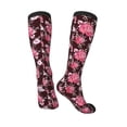 thumbnail image 4 of Haiem Rose Flowers Socks, Funny Novelty Crazy Design Cotton Socks Sports Socks Knee High Socks For Men, Women,1Pairs - Gift For Working Friends, 4 of 9