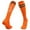 Orange, variant on Long Knee High Socks,Breathable Football Socks Over The Calf Athletic Sports Socks Wicking Thin Performance Socks for And