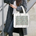 thumbnail image 7 of Honeii Rose Flowers Print Fluffy Shoulder Bag Plush Bags Women Ladies Tote Bag Fluffy Furry Purse Handbag for Autumn and Winter, 7 of 7