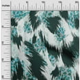 thumbnail image 2 of oneOone Silk Tabby Teal Green Fabric Animal Skin Diy Clothing Quilting Fabric Print Fabric By Yard 42 Inch Wide, 2 of 6