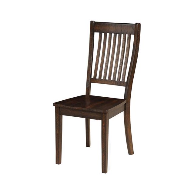 Alpine Furniture 4122-C Chaises d'Appoint Rustica&44; Espresso Noir - Lot de 2