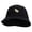 Black, variant on Papaya Fruit Embroidered Bucket Hat - White OSFM