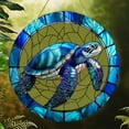 thumbnail image 5 of SLYNSHome Sun Catcher Stained Glass Window Hanging,Sea Turtle Lover Gifts for Women Suncatcher for Window Garden Home Wall Decor, 5 of 6