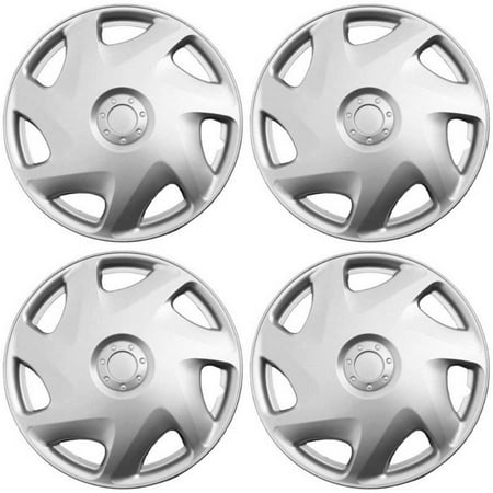 4 Piece Set ABS Silver Fits 2003 2004 MAZDA 6 Fit 16