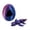 Dark Purple, variant on 3D Printed Hatchling Dragon Egg Set, Cute Pet Dragon Figurine Gift, Red