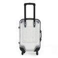thumbnail image 2 of Sioweci Kids Mini Luggage Toy with Retractable Handle Large Capacity Transparent 4 Spinner Wheels Cosmetics Snacks Storage Doll Travel Rolling Suitcase White, 2 of 13