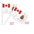 thumbnail image 2 of TRAHOO-10 PCS Armed Force Handheld Flag,Canadian Army Decor Hand Held,Decoration Banner, 2 of 4