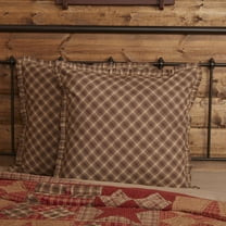 VHC Brands 29404 Dawson Star Fabric Euro Sham 26x26