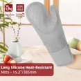 thumbnail image 4 of Multifunctional Silicone Oven Gloves Heat- and Waterproof, 4 of 5