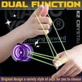 thumbnail image 3 of Magicyoyo Professional Responsive Yoyo K2 Crystal Purple, Dual Purpose Plastic Yo-Yo for Beginners, 3 of 8