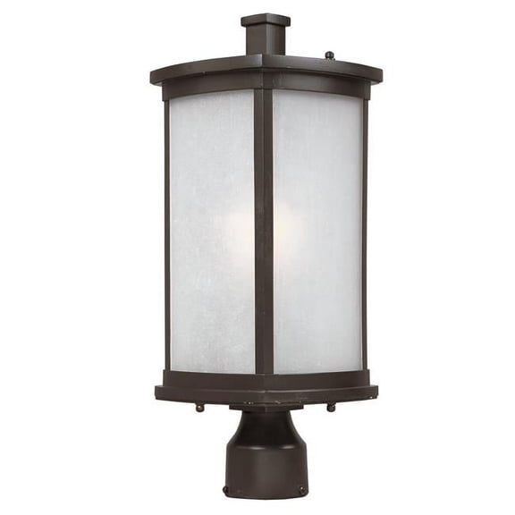 Terrace LED 1-Light Medium Outdoor Post Mount, Bronze