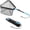 31" Full - Floating, variant on Triangle Fishing Net, Foldable, Lightweight & Strong Landing Net with Non-Slip Elastomer Handle, Built-in Elastic Lanyard and Belt Clip, Fishing Gear