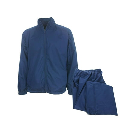 Forrester Packable Waterproof Golf Rain Suit, 2X-Large Navy Jacket/Navy Pants -