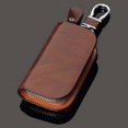 thumbnail image 4 of Leather Ford Keyfob Keychain Key Case Wallet Bag Remote Control Case Cover Coin Holder Zipper Bag, 4 of 4