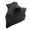 Black, variant on BIMZUC Universal Motorcycle Cover All Weather Heavy Duty Outdoor Against Dust Full Cover Sun UV Protection Rip Resistant Elastic Hem Fits Motorcycles 78.7-114.2 inches (2-2.9m) in Length Black