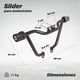 thumbnail image 2 of Slider Protector para moto Honda Navy Italika Bit Negro M, 2 of 8