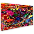 thumbnail image 2 of Trademark Fine Art "Fire In The Arcade" Canvas Art by Josh Byer, 2 of 3