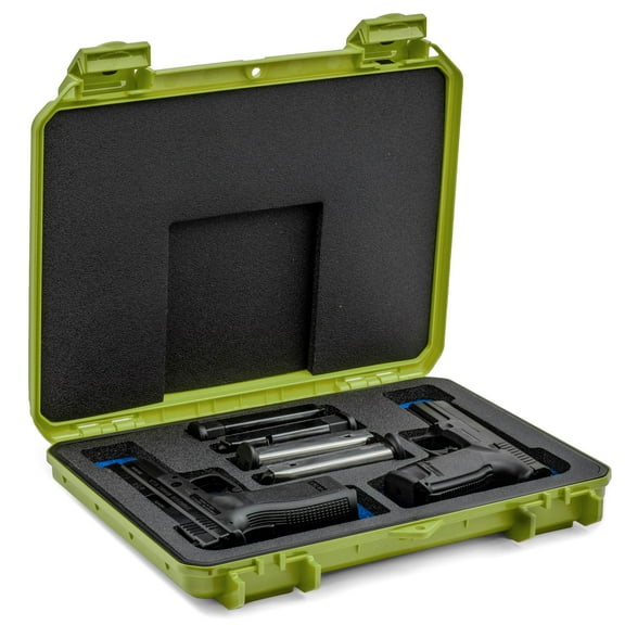 Seahorse 85 Two Gun Case, Green