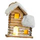 thumbnail image 3 of Adorno colgante de luz navideña en miniatura de madera para casa de pueblo Estilo C, 3 of 9