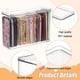 thumbnail image 4 of Organizador de fundas transparentes para teléfono, 10 x 3,58 x 7,2 pulgadas, de plástico PET, apilable, rectangular, multifuncional, con tapa., 4 of 6