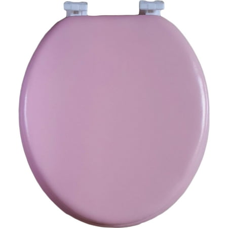 Dream Bath Soft Cushioned Round Front Toilet Seat With Non-slip Seat 