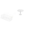 thumbnail image 1 of Muebles De Casa De Muñecas En Miniatura, Mesa Auxiliar, Mesa Redonda, Decoraciones Para La Vida De Simulación, Casa De Juegos De Jardín, Mesa Auxiliar Para Casa De Muñecas, 1 of 7